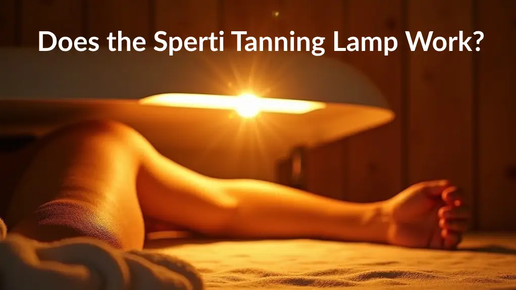 sperti tanning lamp effectiveness questioned